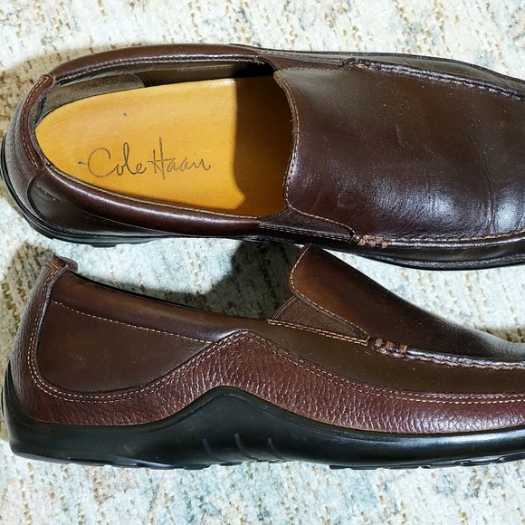Cole Haan Leather Slip-on Loafers - Picture 2 of 10
